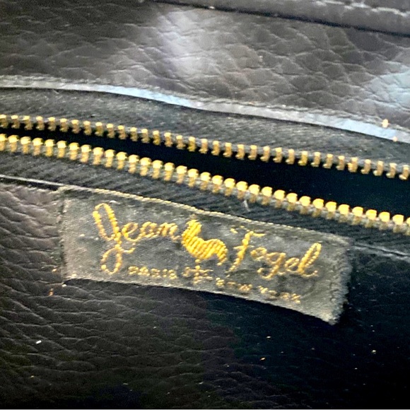 Jean Fogel Paris France Leather 1970s Handbag - Picture 6 of 10